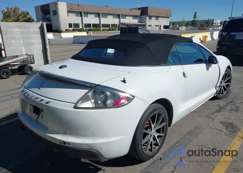 2012 Mitsubishi Eclipse Spyder Gs Sport z USA, uszkodzony, nr VIN 4A37L2EFXCE003037